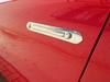 Pair of ZAGATO-style "push-button" outside chrome door handles. One handle is supplied with key-lock assy.